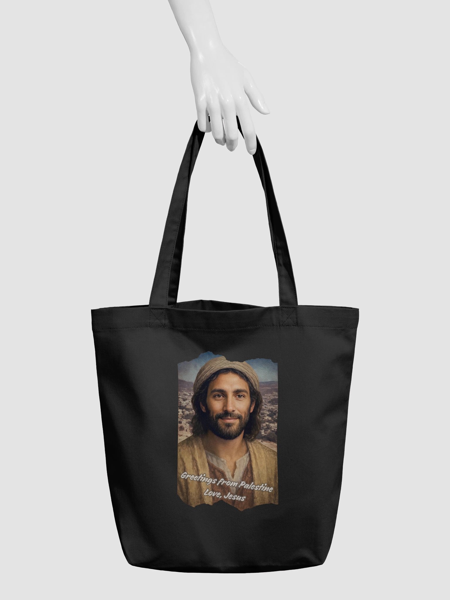 Copy of Eco-friendly tote bag: Jesus in Palestine product image (3)
