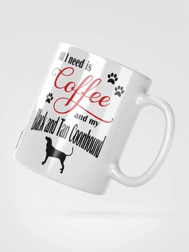 Coffee and my Black and Tan Coonhound Mug product image (2)