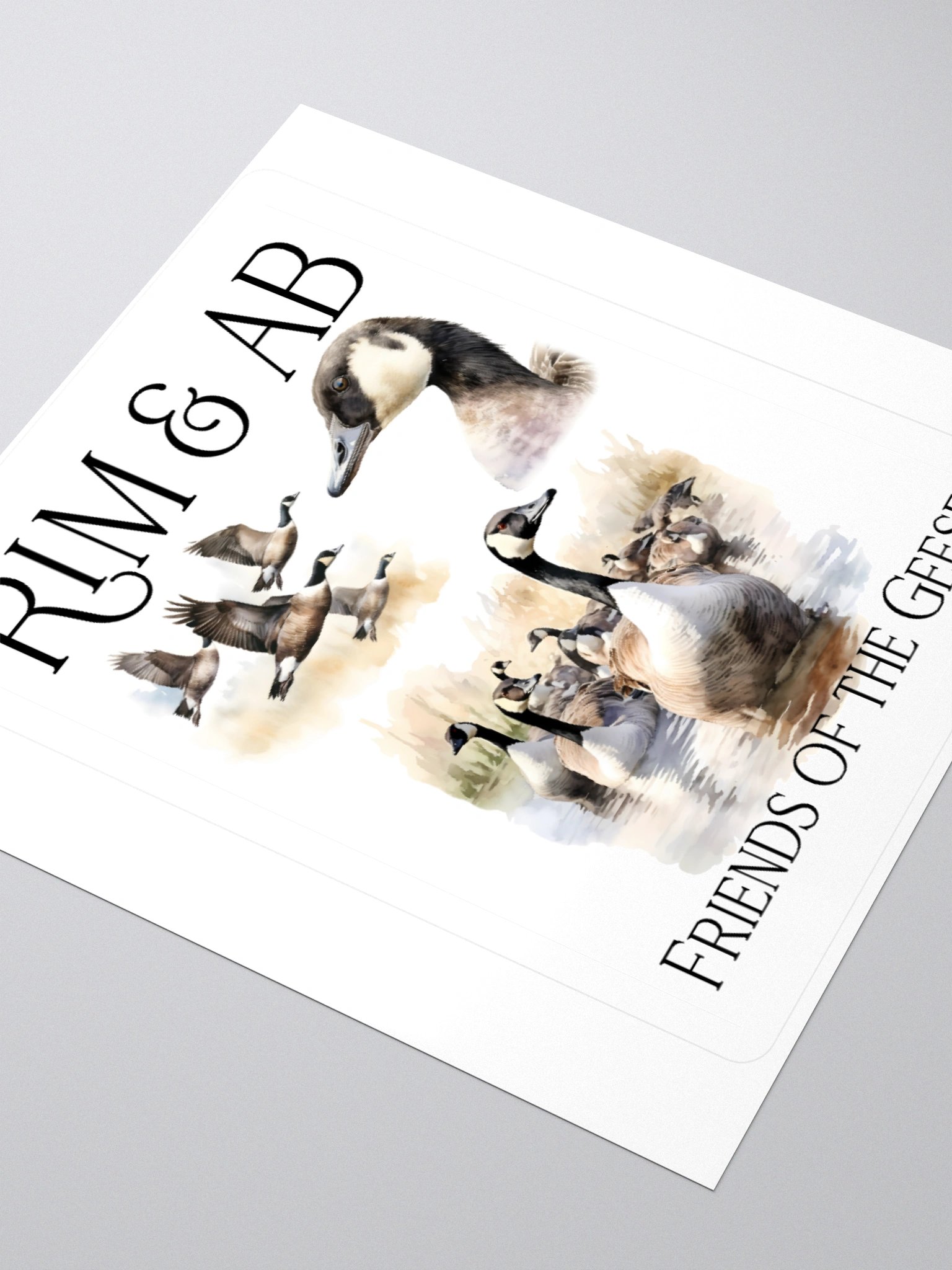 Friends of the Geese Sticker product image (7)
