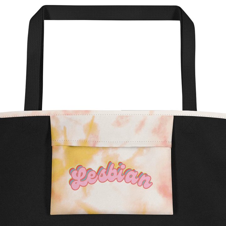 LGBTQIAP2S+ 2025, Curved Lesbian, Tote product image (2)