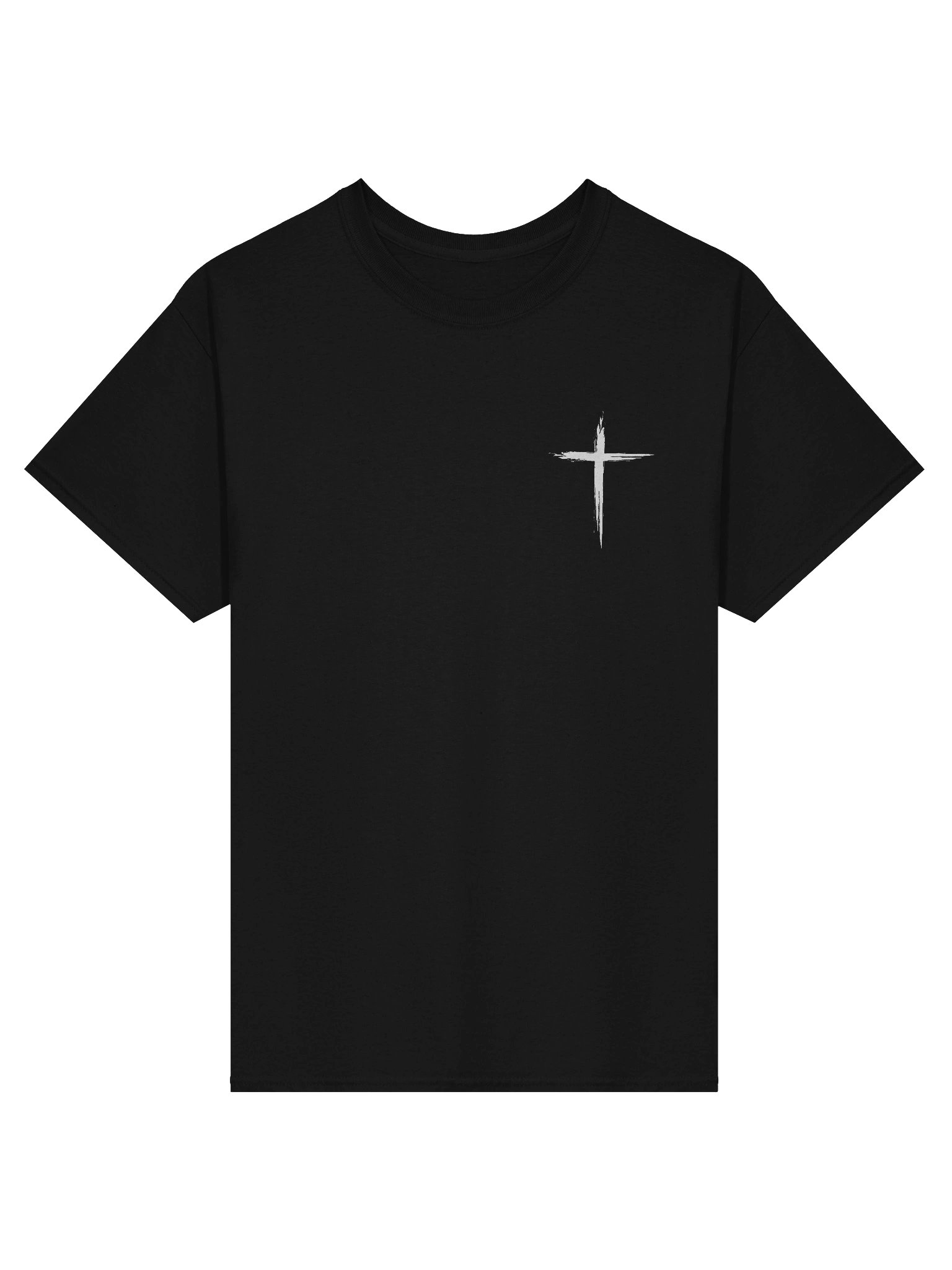 Basic White Cross Tee product image (1)