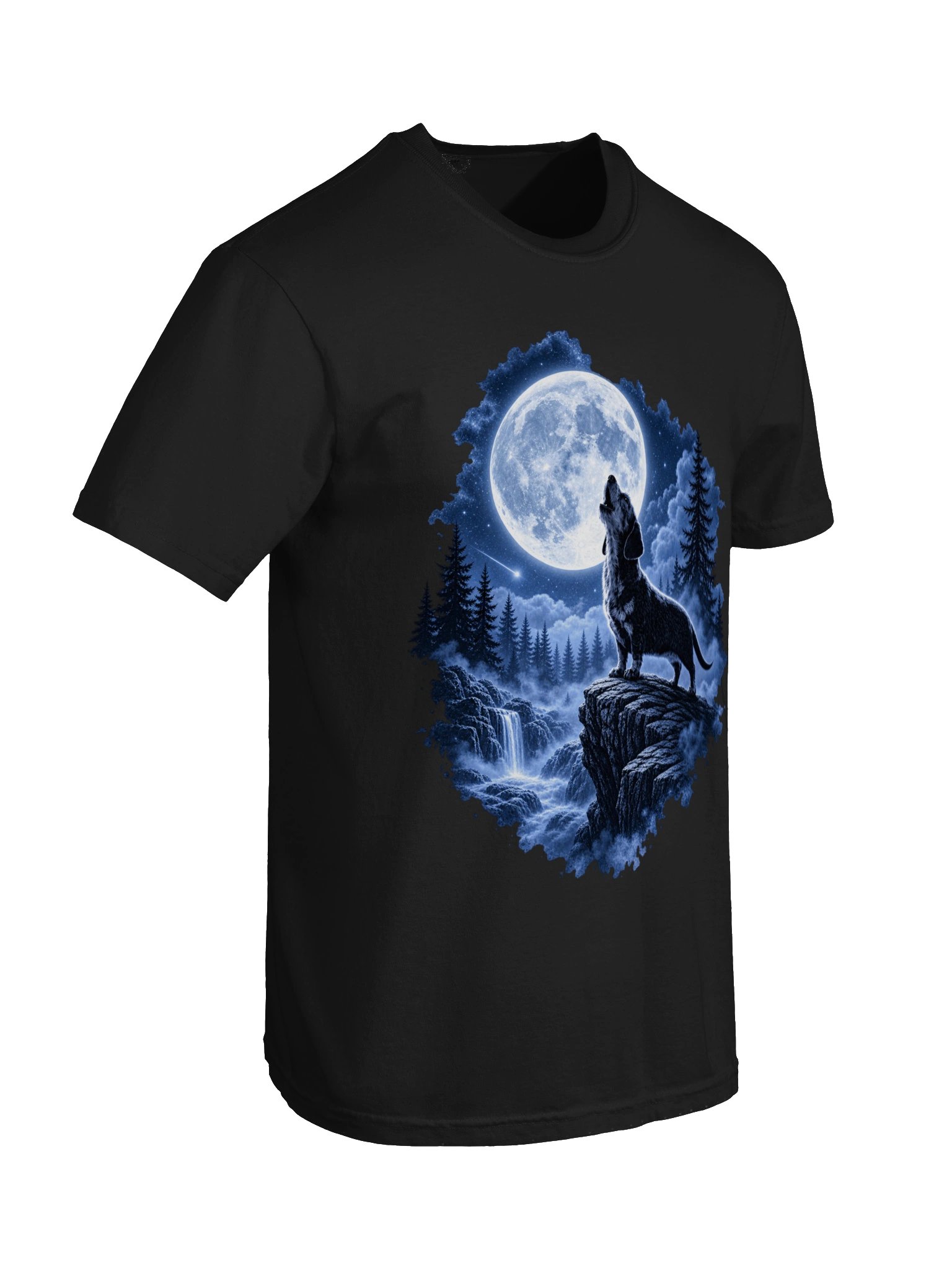 Moonlit Dachshund Adventure Tee product image (6)