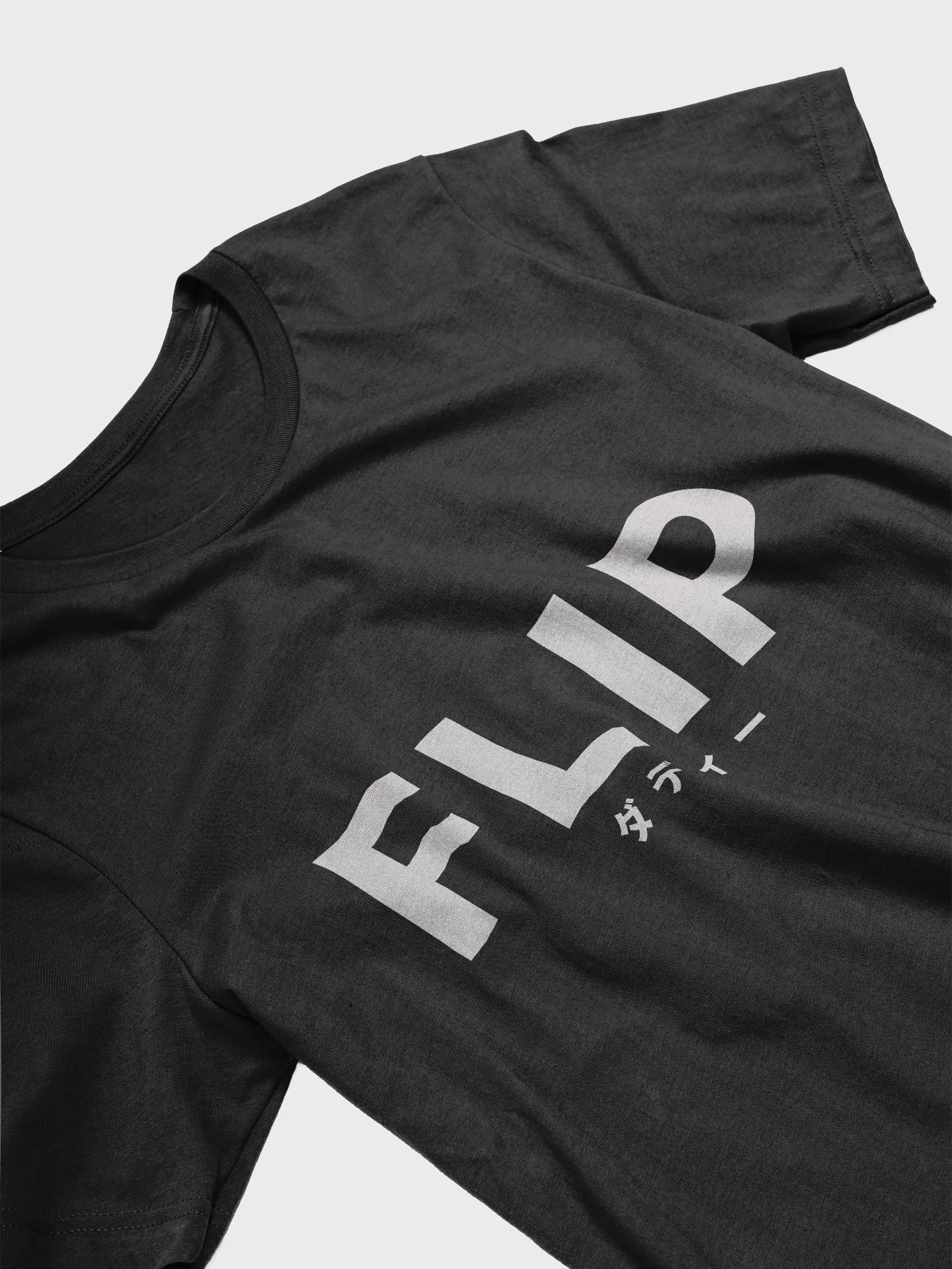 Flip (front) & Bin Chicken (Back) [White Text] Unisex Tee product image (3)