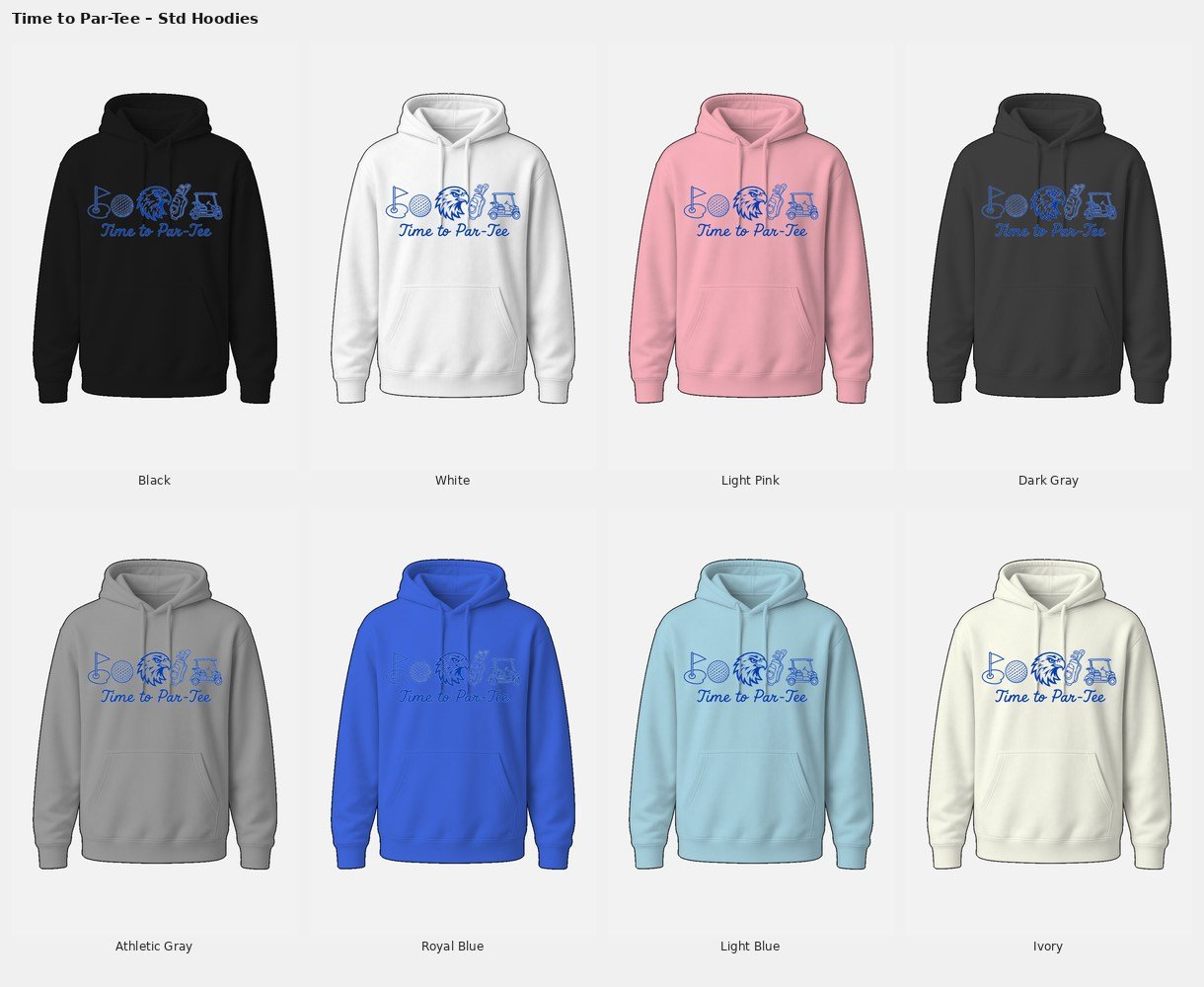 Time to Par Tee Hoodie product image (5)