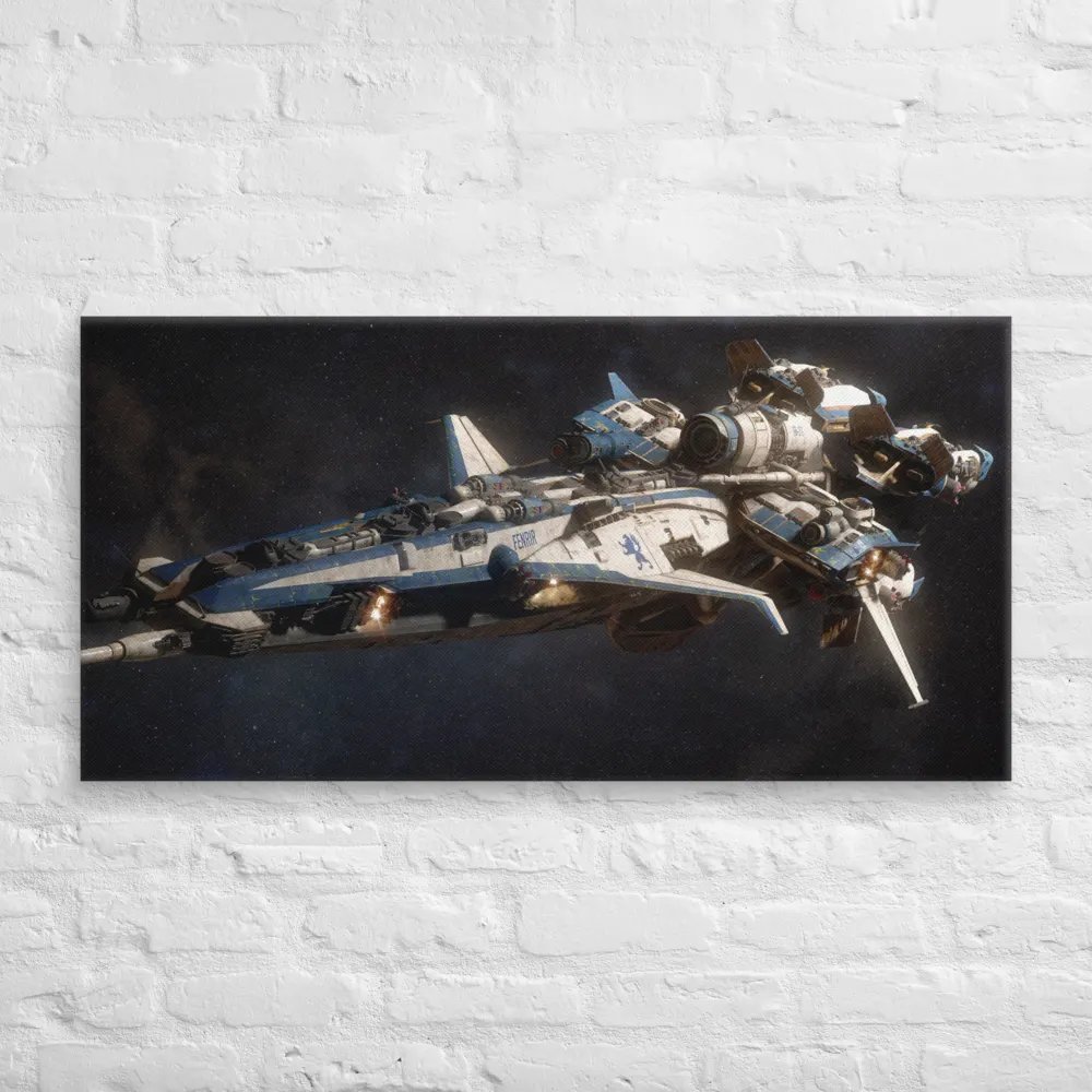 Art Print - Rail Gun Ship product image (2)