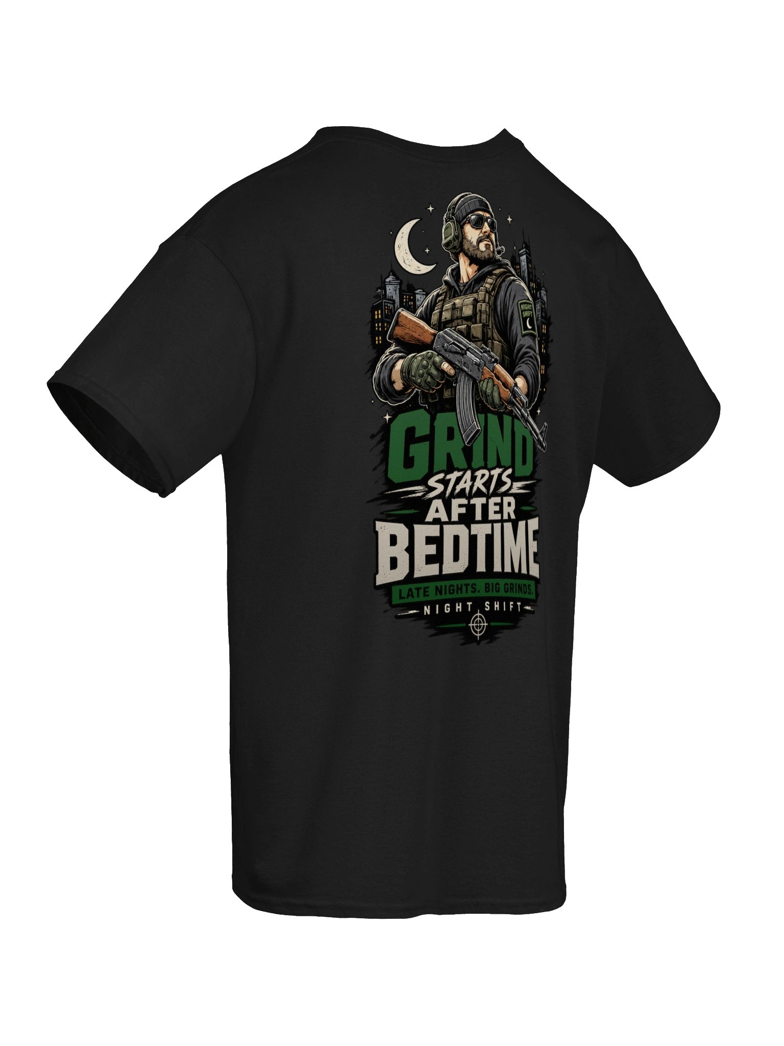 Grind Starts After Bedtime Tee product image (22)
