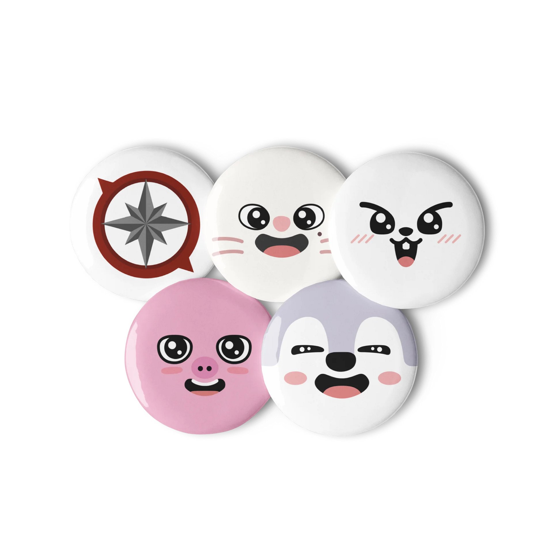 Skzoo Hyung Line Buttons product image (2)