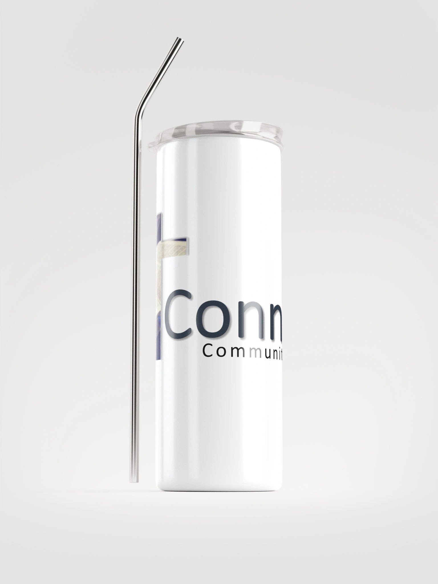 🤍 CCCH White Tumbler – Stay Filled. Stay Ready. product image (1)