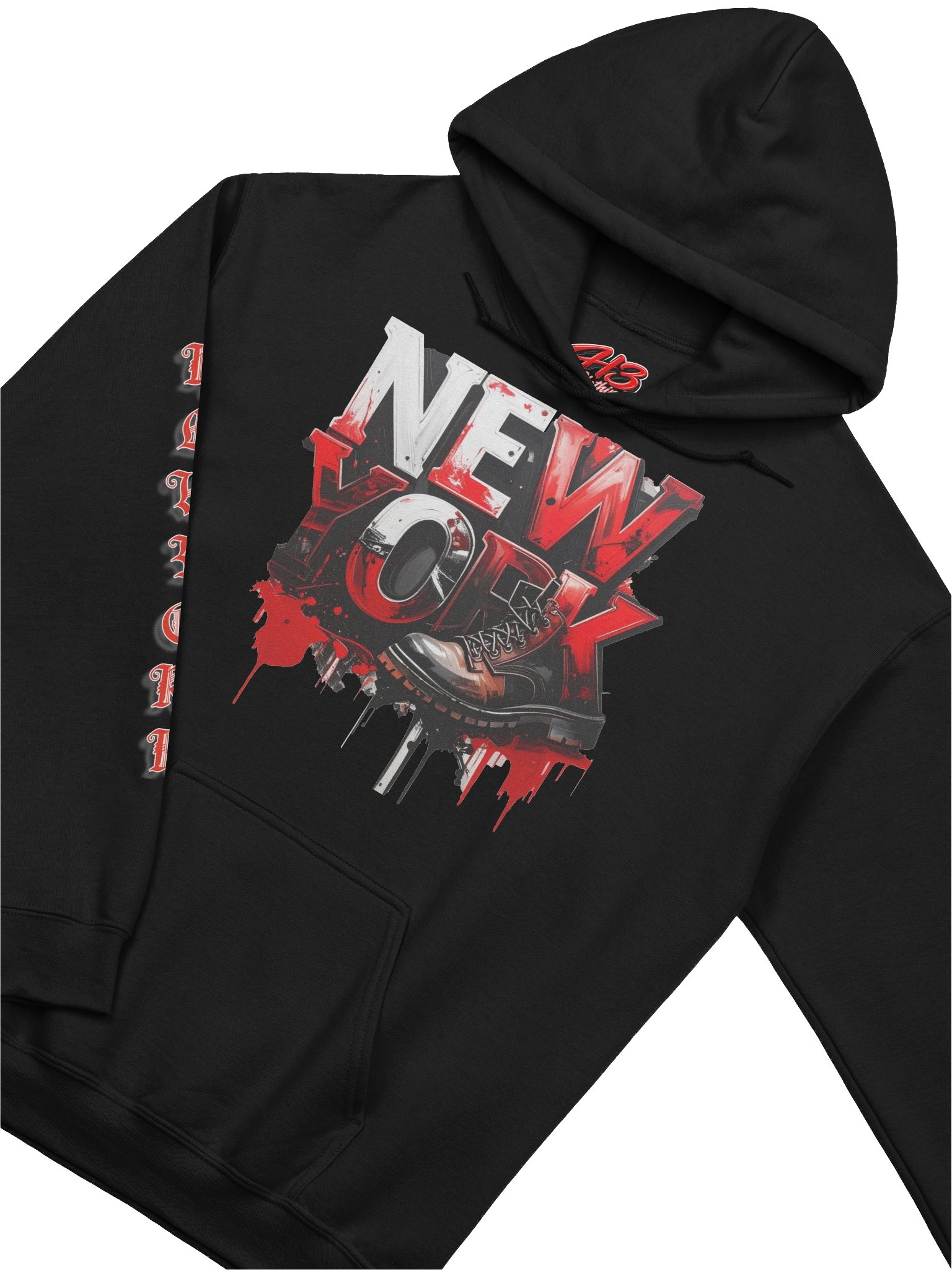 RED NEW YORK HOODIE product image (19)