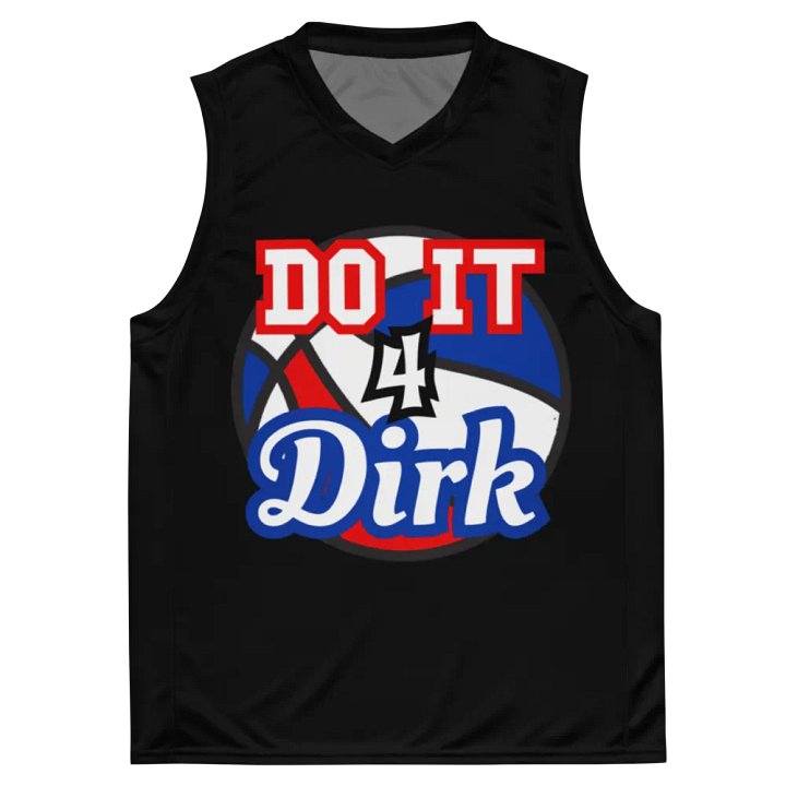 Doit4Dirk Basketball Jersey product image (2)