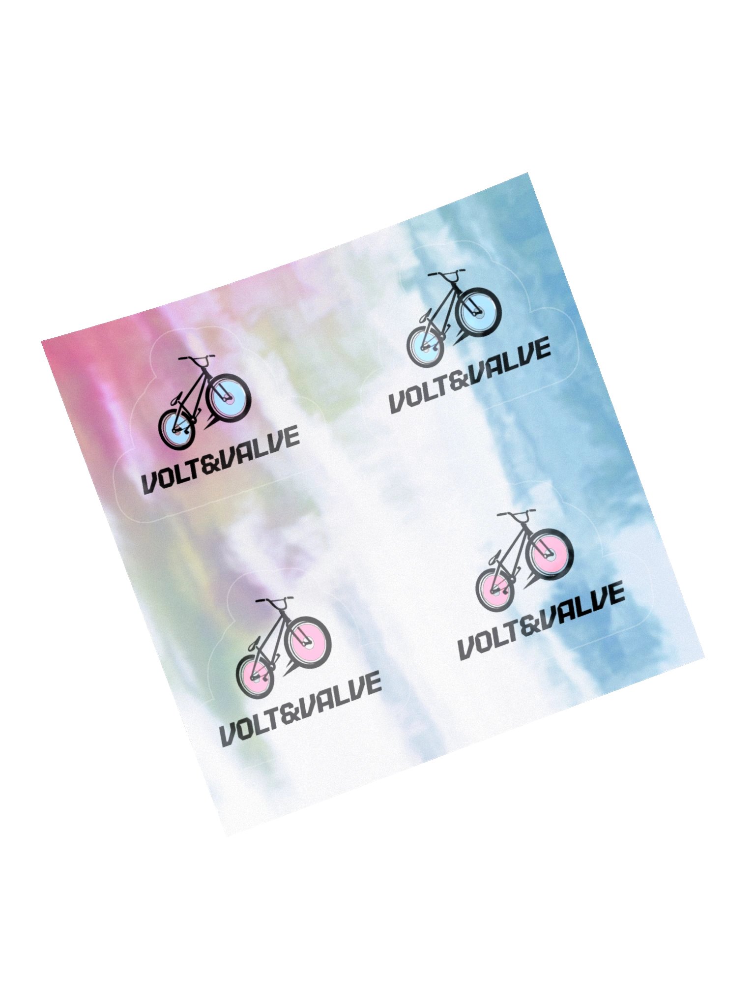Holographic logo sticker product image (14)