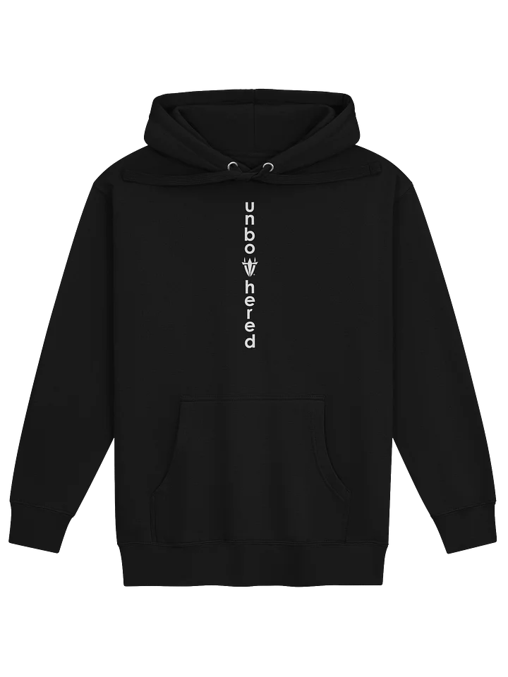 Black Unbothered Hoodie#2 product image (1)
