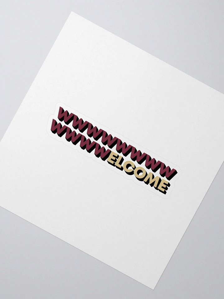 Tallahassee 99 Welcome Sticker product image (2)