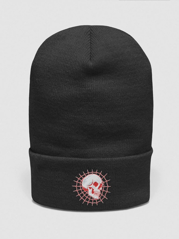 Spider web Skull Red hat product image (3)