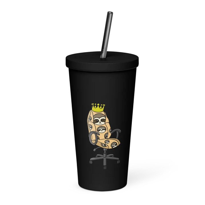 Insulated Tumbler with a Straw - Chair product image (1)