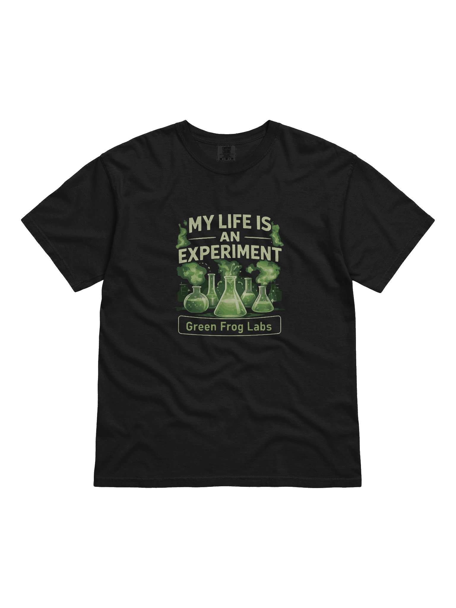 My Life Is An Experiment - Green Frog Labs T-Shirt product image (1)