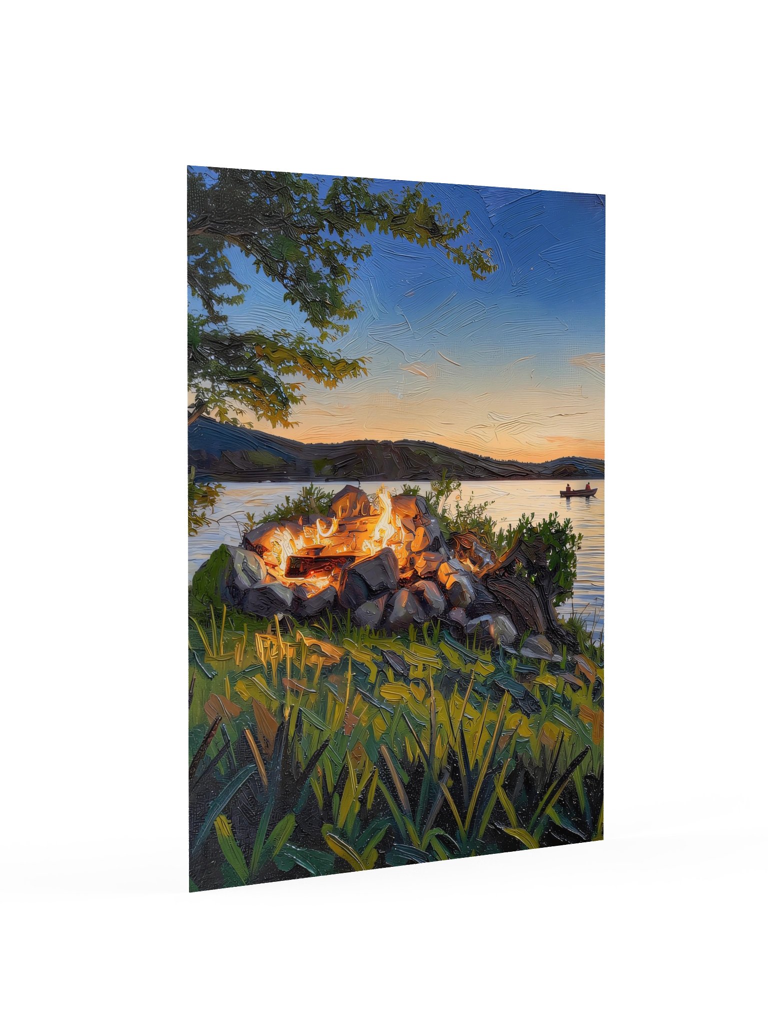 Campfire on the Shore Poster product image (4)