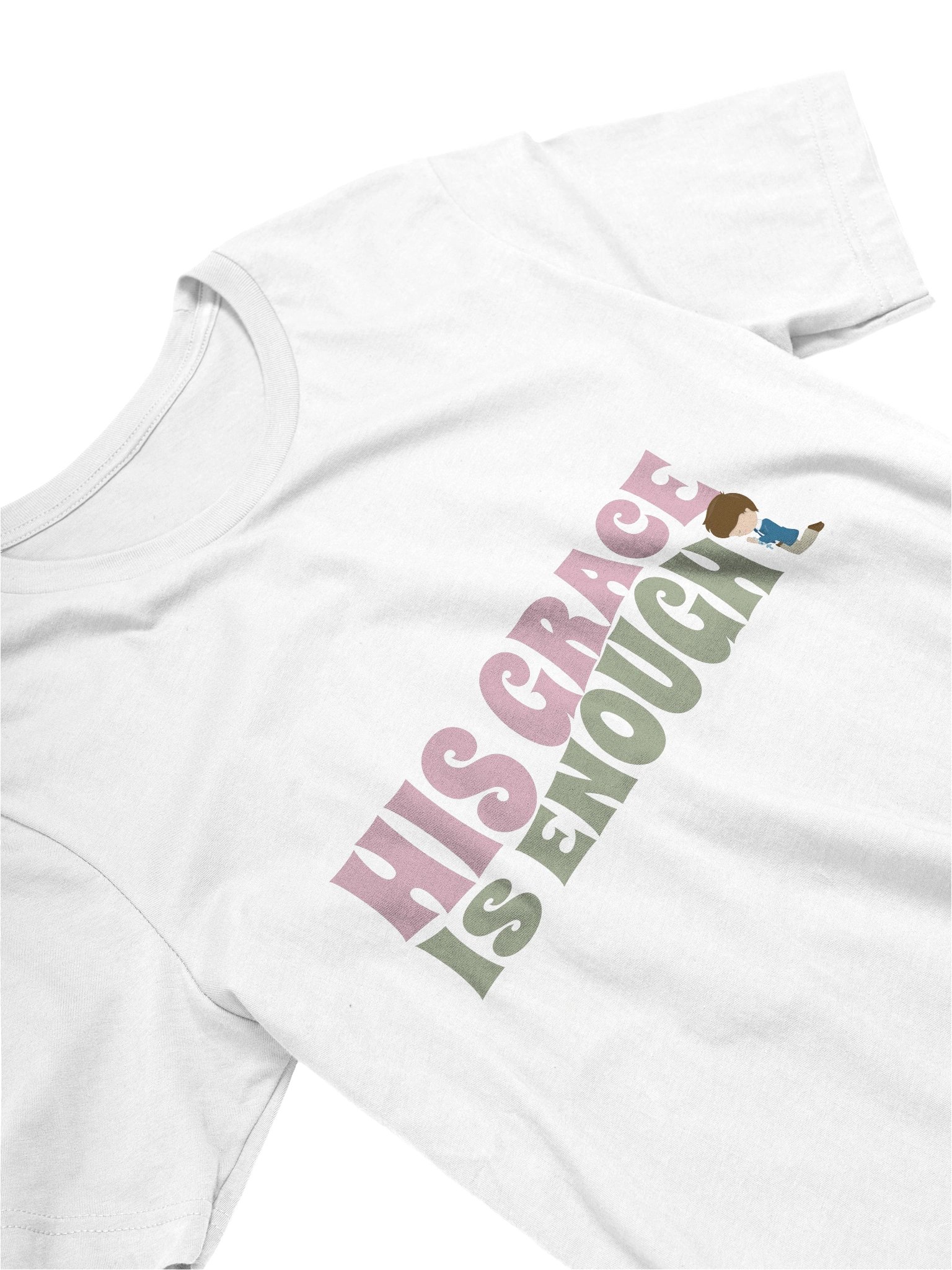 D2You His Grace is Enough T Shirt - Front (unisex) product image (4)