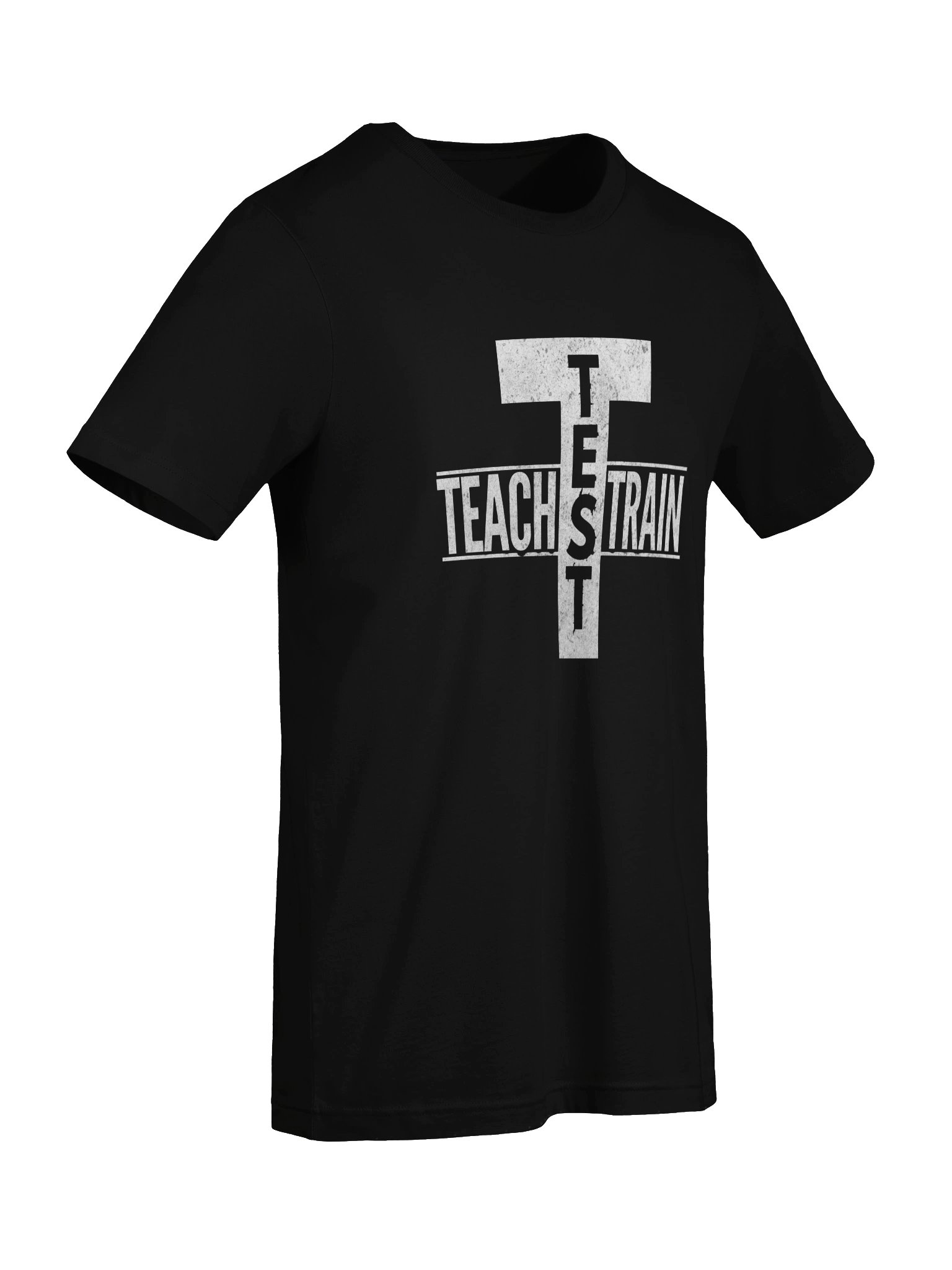 Teach Train Test Tee- Front Print product image (3)