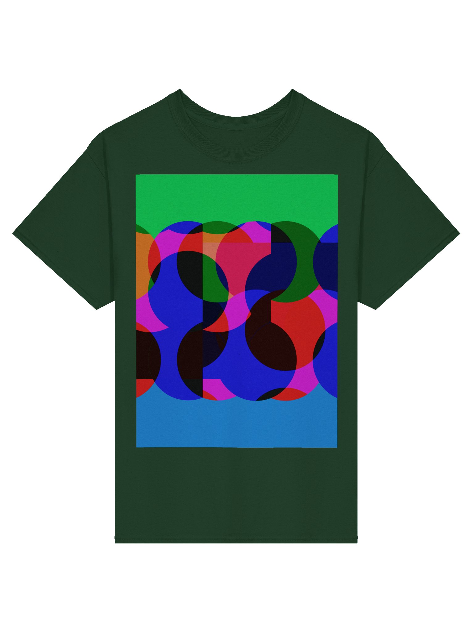 Abstract Circle Fusion T-Shirt product image (1)