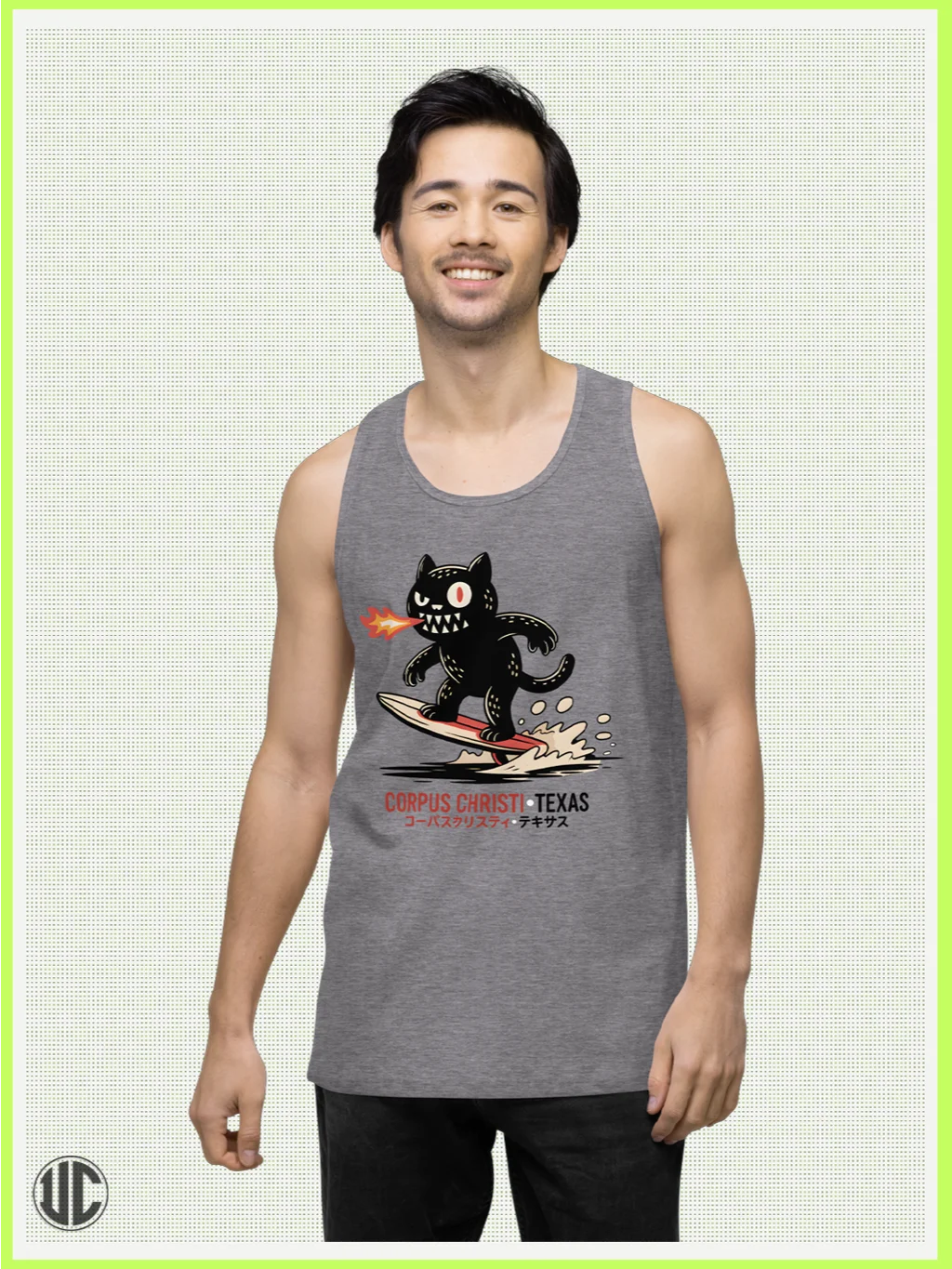 UnkoCon – Corpus Christi Surfer Men’s Tank Top product image (3)