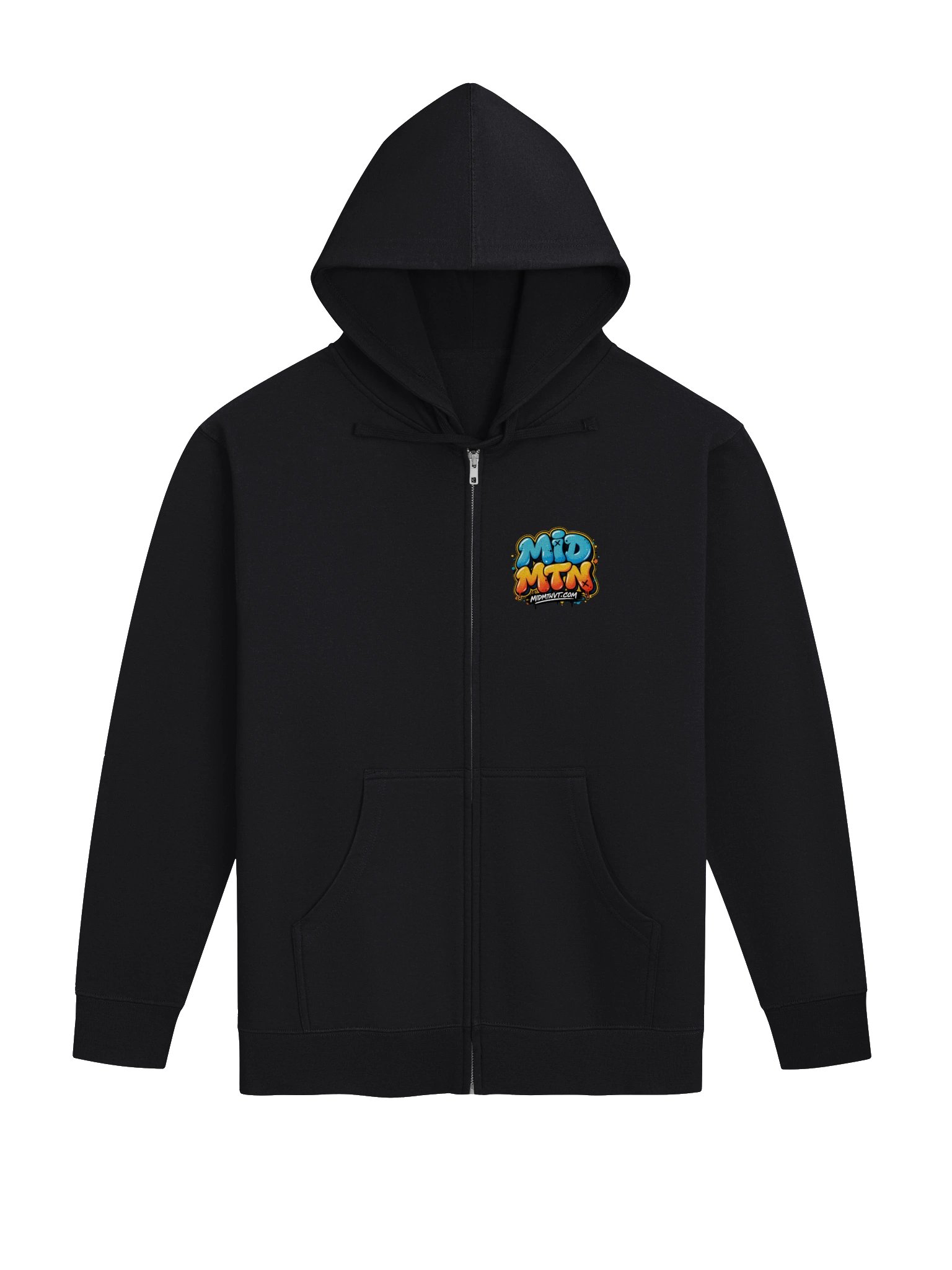 Mid Mtn Bubble Zip up Hoodie product image (1)