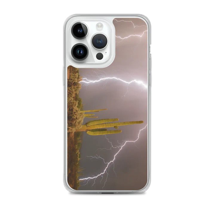 "Saguaro Bolts" - iPhone Case product image (2)