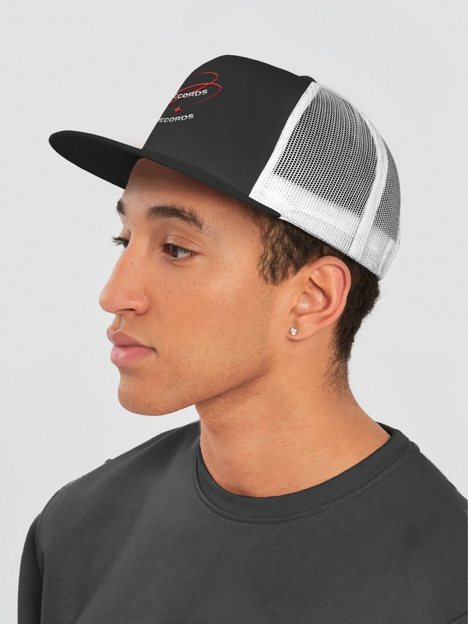 Twilight Red Trucker Hat product image (15)