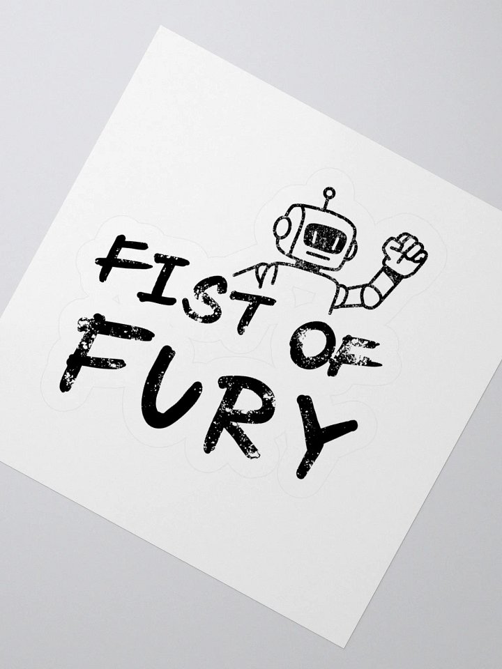 Fist Of Fury Customizable Kiss Cut Stickers product image (6)