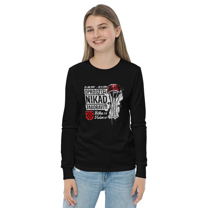 Vukovar Battle Commemorative Long Sleeve Tee product image (3)
