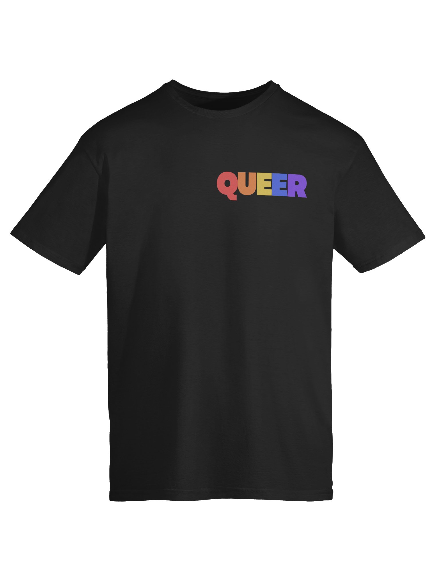 Queer text t-shirt product image (9)