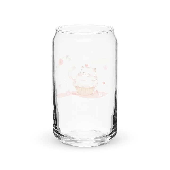 Cozy Cupcake Cat Glass product image (2)