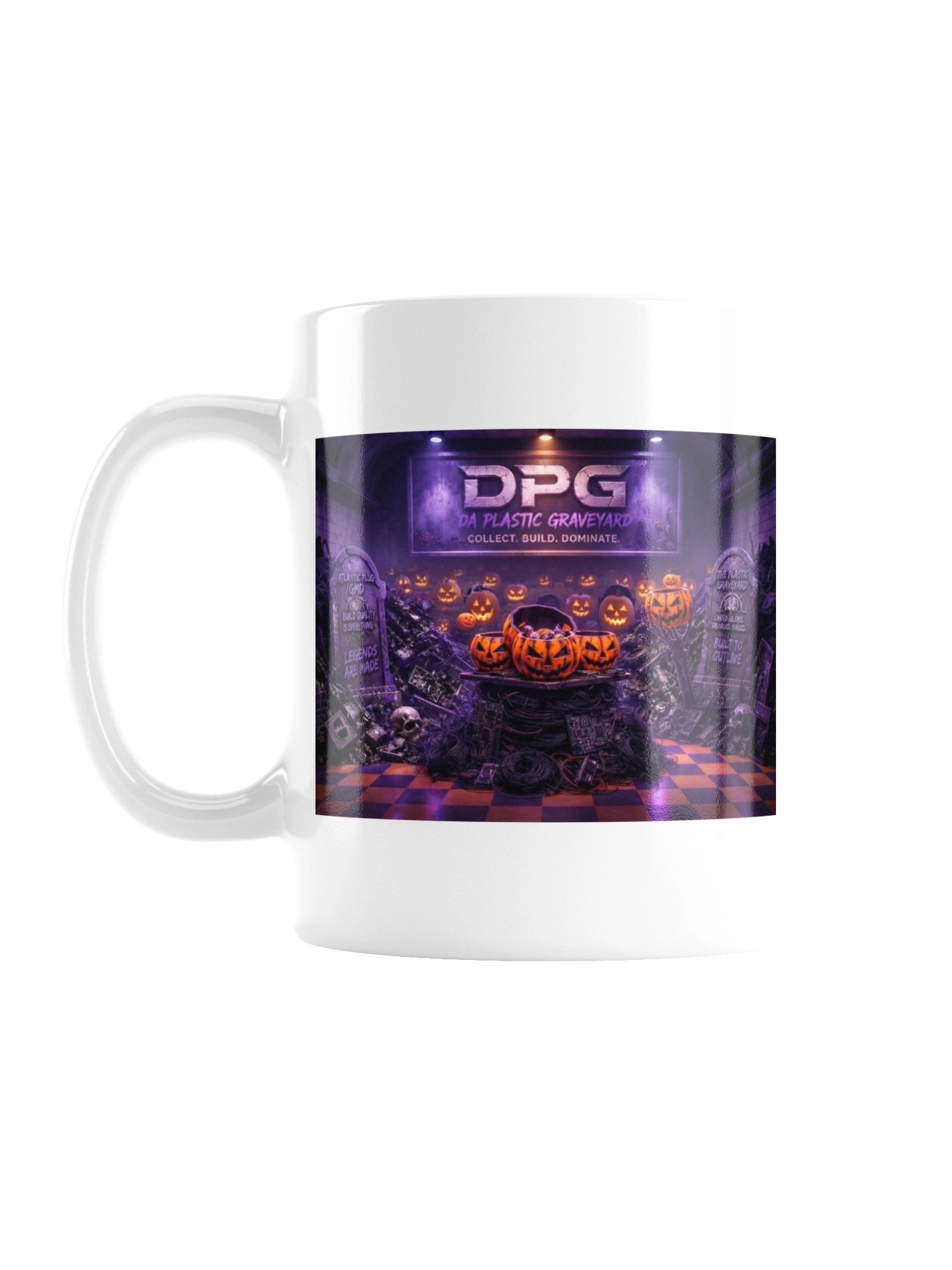 Da Plastic Graveyard Pumpkin Mug product image (1)