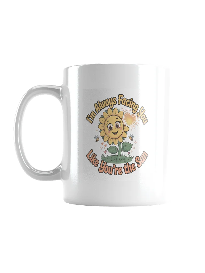 Sunflower Valentine's Day Gift | You Are My Sunshine Love Mug | Romantic Nature Gift product image (1)