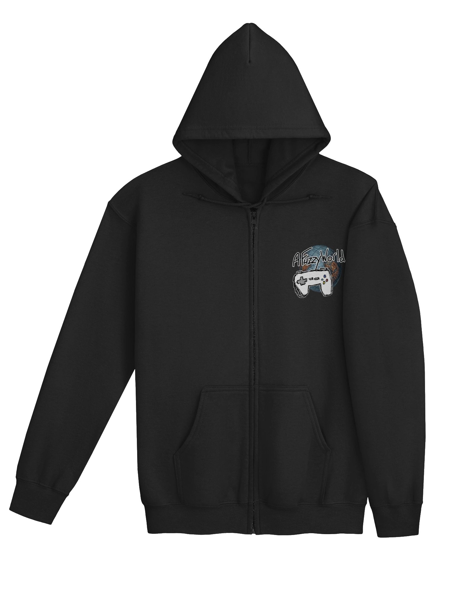 2026 You Are Doing A Good Job Zip Up Hoodie Black product image (4)