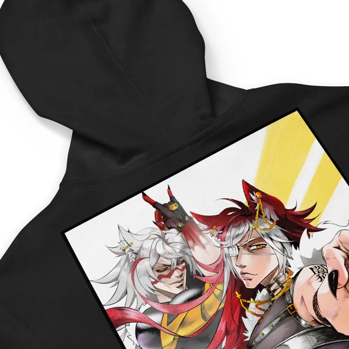 Embroidered Kitty's Adventure Zip-Up Hoodie - color product image (1)