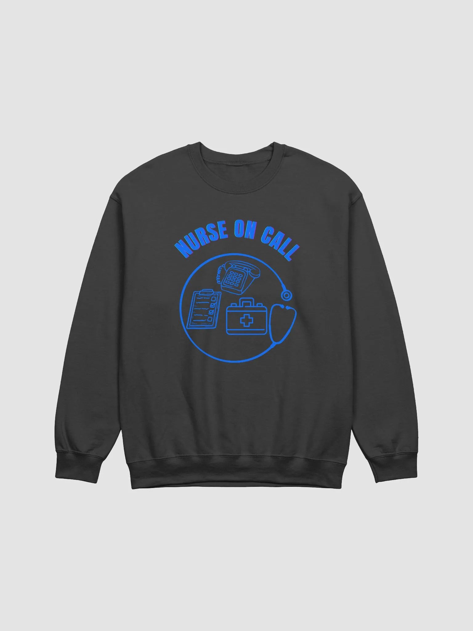 Nurse On Call Logo Crewneck Sweatshirt product image (4)