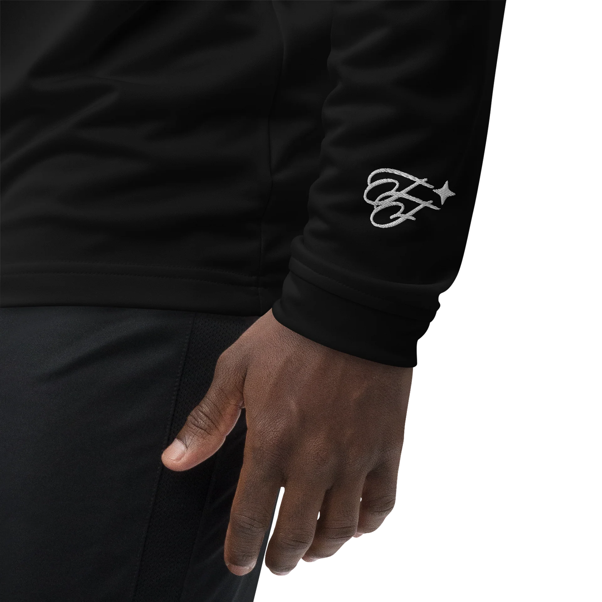 F&F Star x ADI Lightweight Quarter-Zip Pullover (WHT) product image (2)