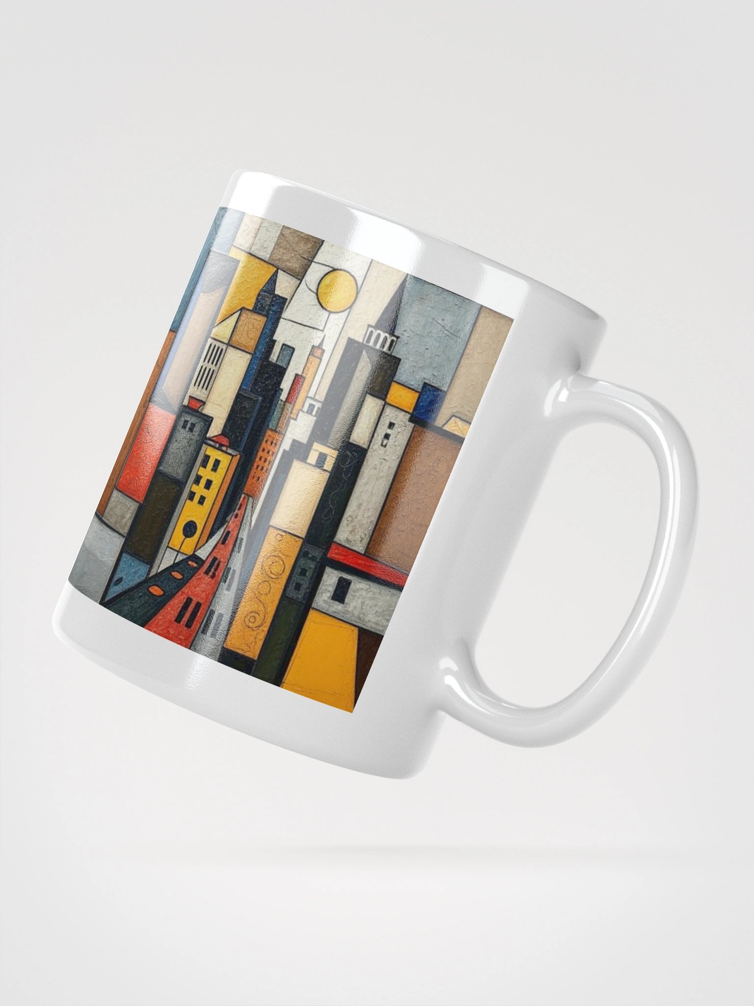 Abstract City Mug product image (4)