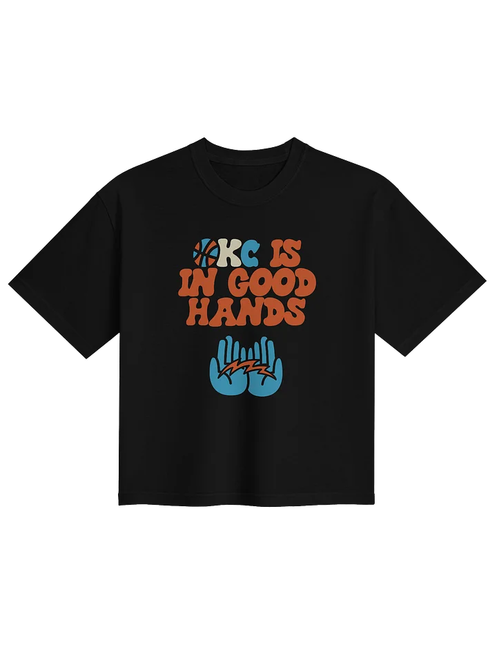 OKC in Good Hands Boxy Women's Tee product image (1)