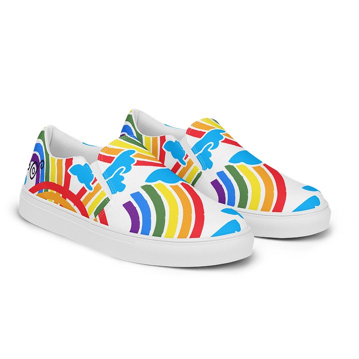 Rainbow Live Men's Slip-On Canvas Shoes product image (2)