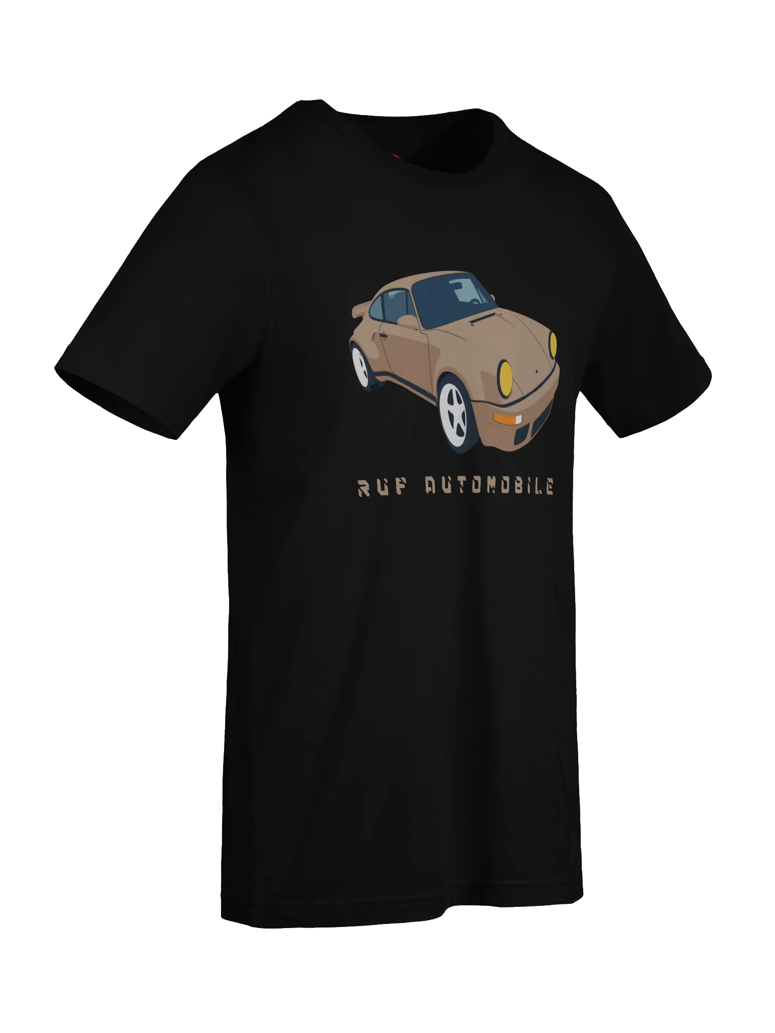 Grey Porsche 964 Ruf Automobile Ultimate "Wolf" Voxel Art Shirt (Retro, Sketch, Silhouette) product image (74)