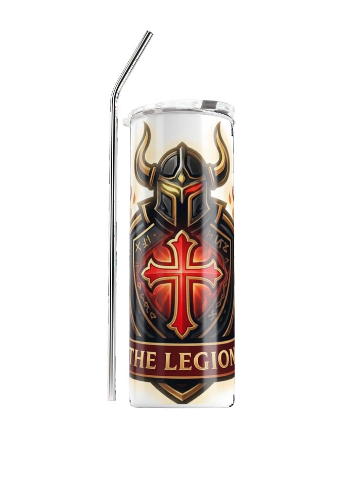 The Legion Flame White Tumbler product image (1)