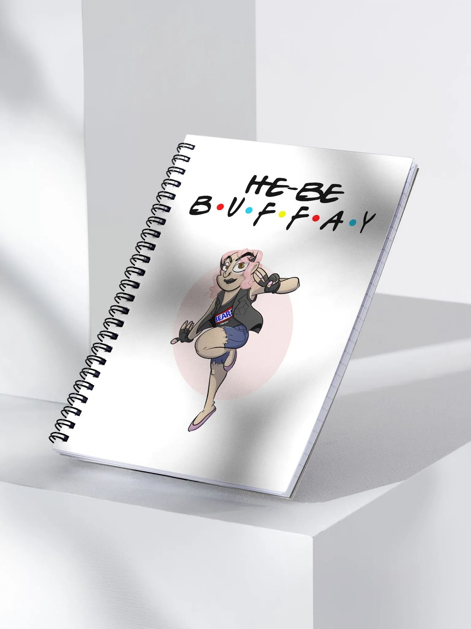 Denim Vest He-Be Notebook product image (3)