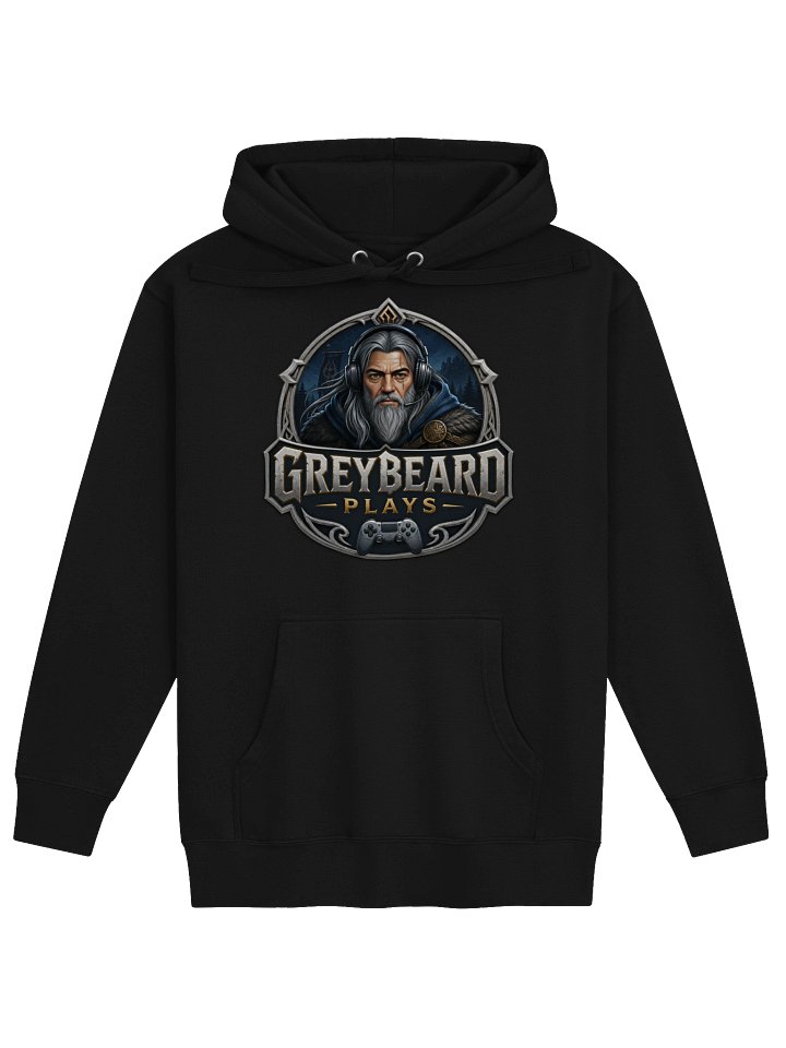 Greybeard Plays Fantasy Gamer Hoodie product image (1)