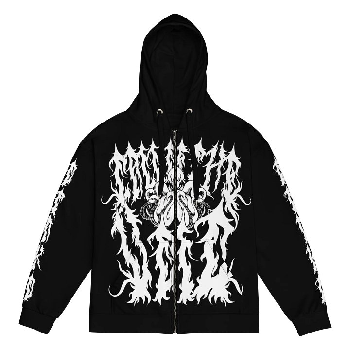 CotV Zipper Hoodie - B&W product image (1)