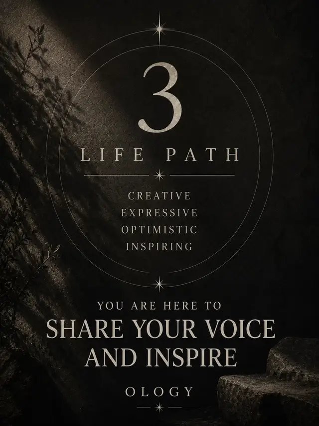 You are here to share your voice, inspire others, and bright light into the world through your self expression. Creative. Expressive. Optimistic. If your birthday falls on the 3rd, 12th, 21st or 30th…this energy may feel familiar. Comment your birthday below and find your life path.  #lifepath3 #numerologyfacts #numerology #lifepathnumber #lifepathnumbers 