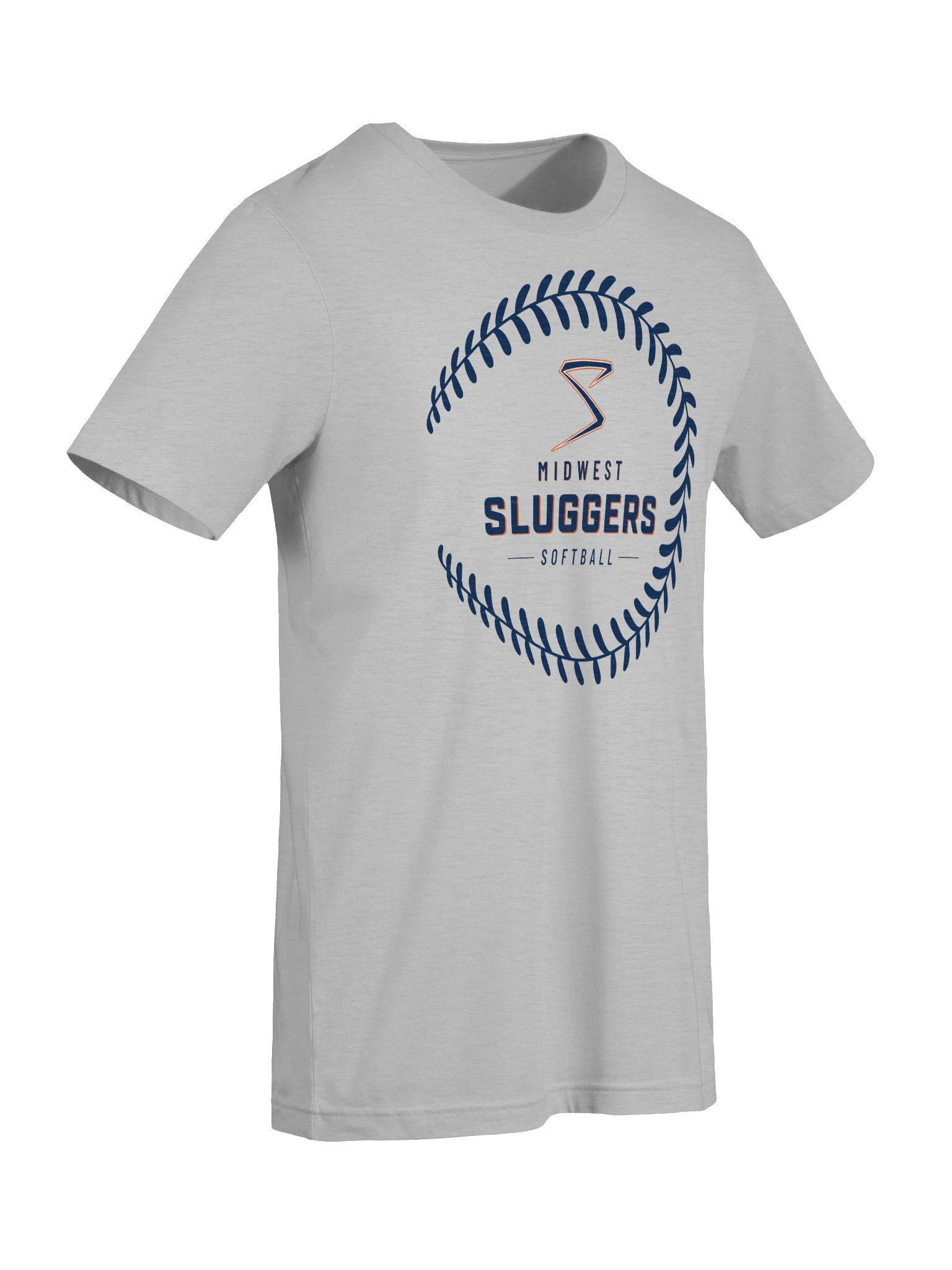 Sluggers Softball Stitch Unisex Supersoft Tee product image (10)