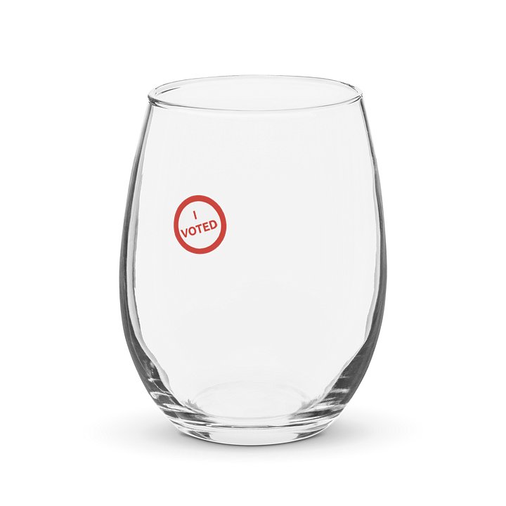 I Voted | Stemless Wine Glass product image (1)