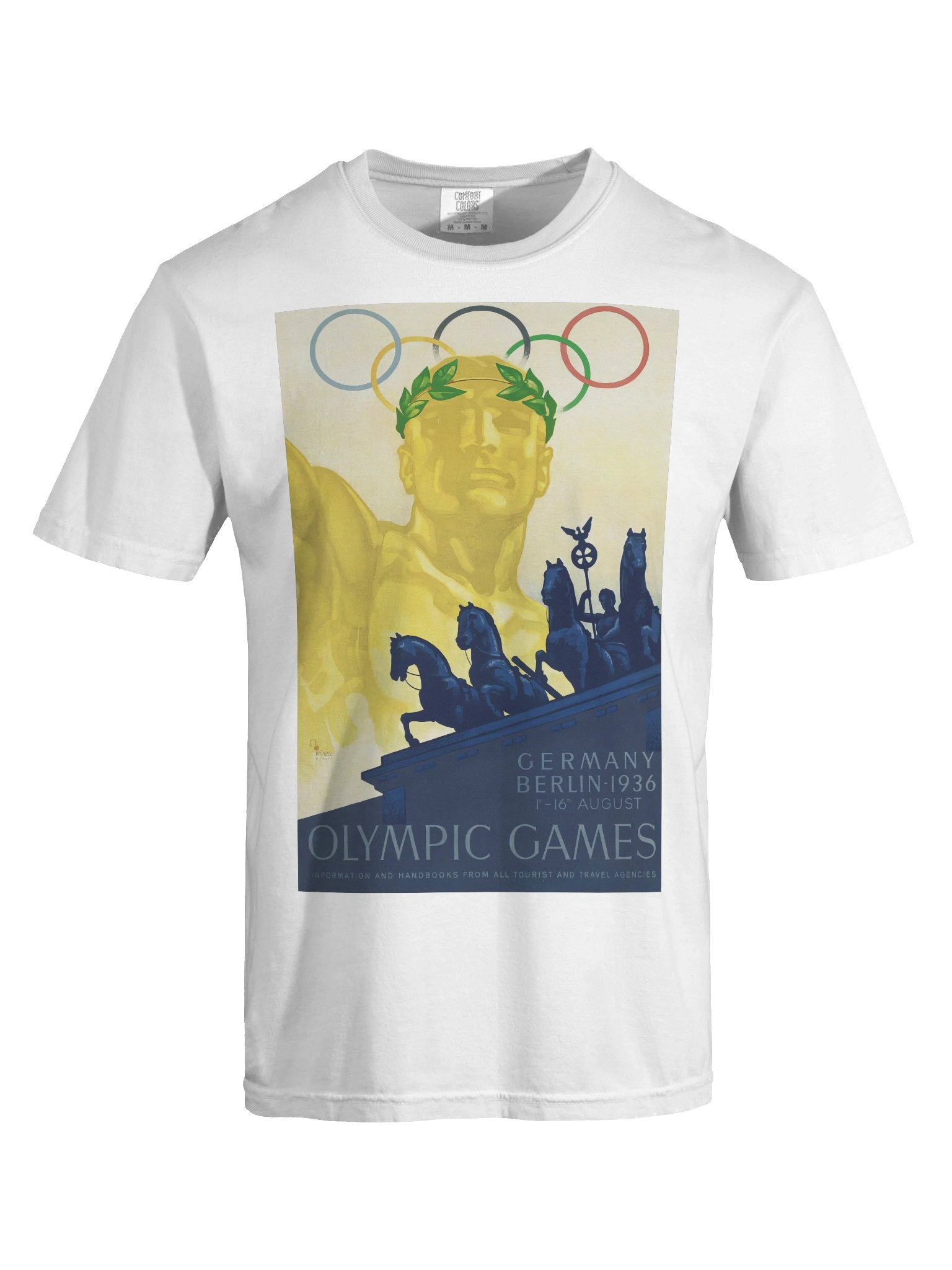 Berlin 1936 Olympic Poster Tee product image (14)